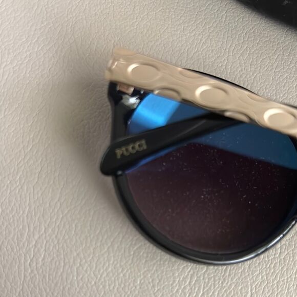 Emilio Pucci Black Sunglasses EP 2 main image 4